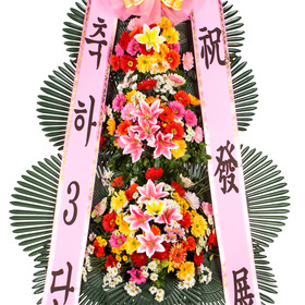 59 새꽃축하3단 (개업식)